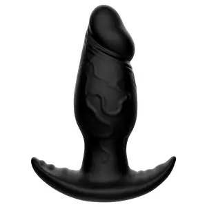 Magnetický nafukovací fantasy dildo veľký (čierny)