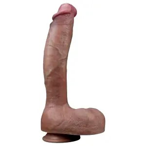 Nature Cock - realistický dvojvrstvový dildo - 26 cm - telová farba