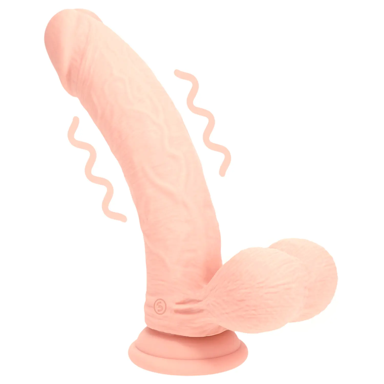 RealRock realistický vibrátor s dvojitou hustotou (telovej farby) 18 cm RealRock realistický vibrátor s dvojitou hustotou (telovej farby) 18 cm