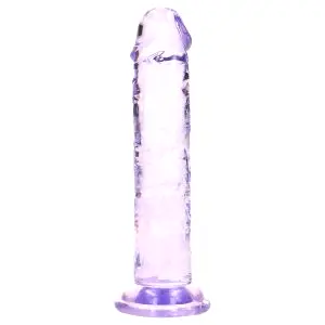 RealRock realistický dildo s prísavkou (fialový) 12