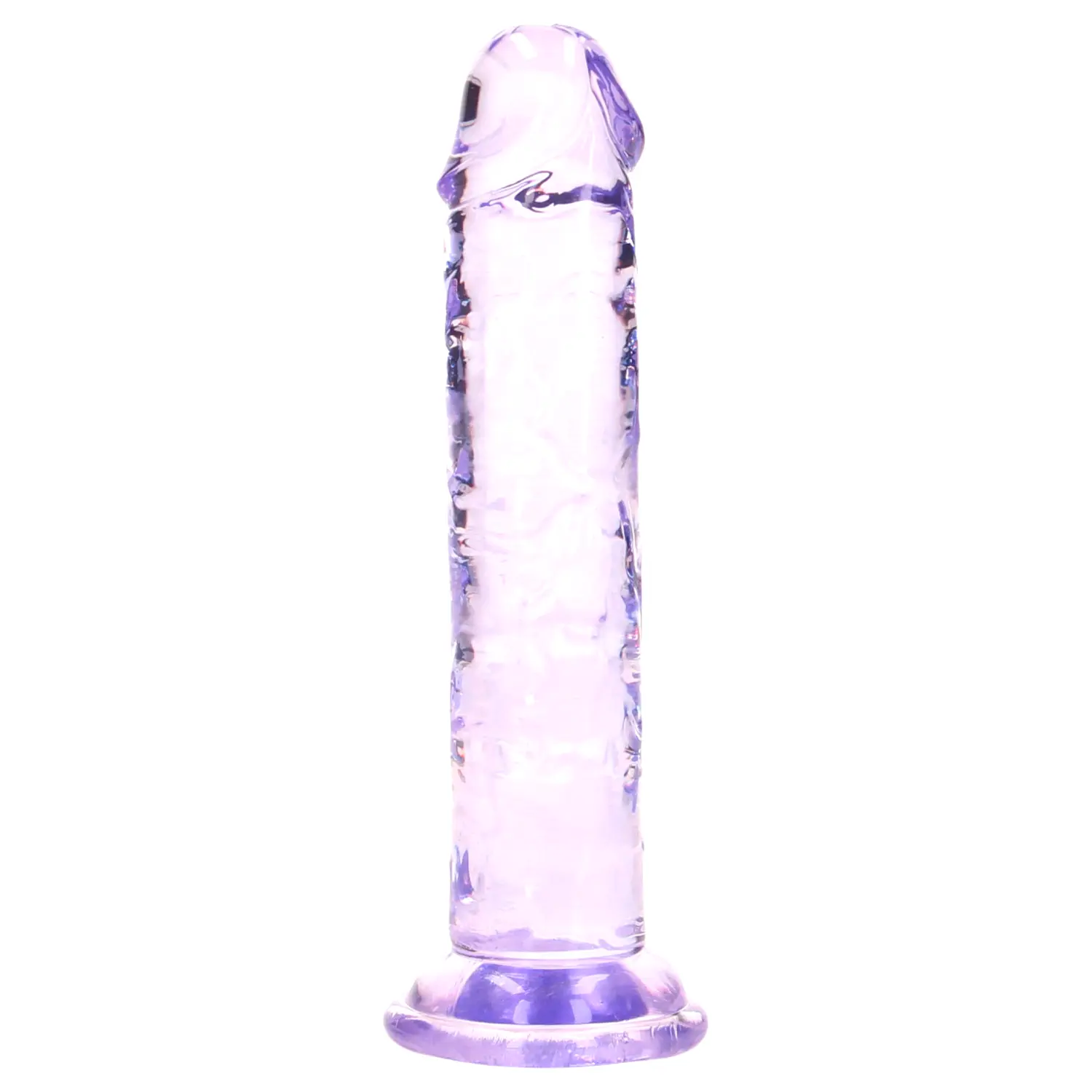 RealRock realistický dildo s prísavkou (fialový) 12 RealRock realistický dildo s prísavkou (fialový) 12