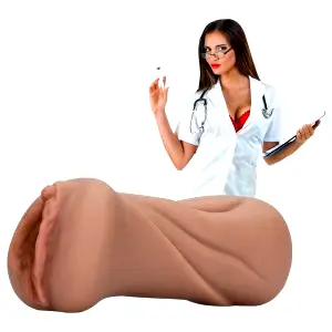 S-Line Nurse realistická umelá vagína (opálená)