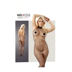 Bodystocking s ramienkami na krk
