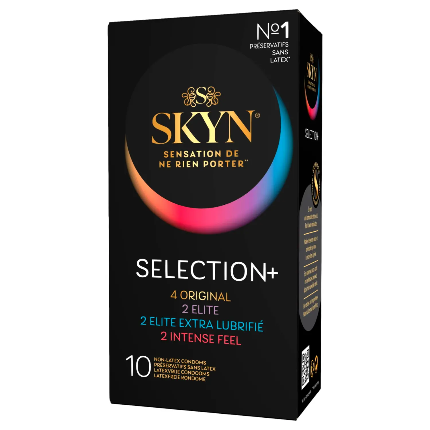 SKYN Selection+ výber latexových bezlatexových kondómov (10 ks) SKYN Selection+ výber latexových bezlatexových kondómov (10 ks)