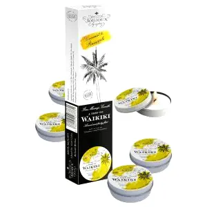 Masážna sviečka - kokos ananás - 5x43ml