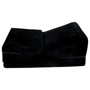 Magic Pillow klinový sex vankúš set - malý + veľký (čierny)