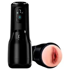 OTOUCH Airturn 4 sací-vibračný automatický masturbátor (čierny)