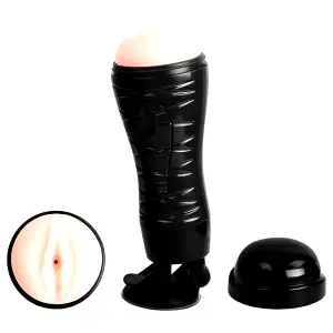 Masturbátor s prísavkou - realistický - naturálny