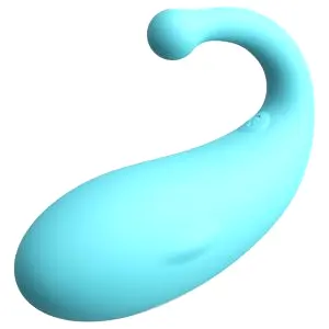 Whale - nositeľné aplikáciou ovládané vibračné vajíčko (modré)
