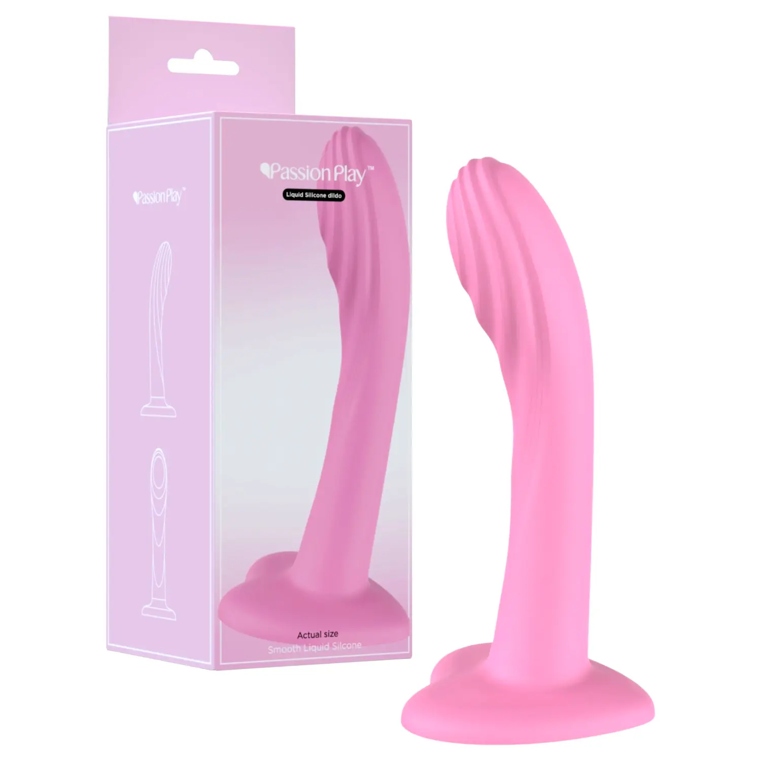 Tekutý silikónový dildo (ružový) Tekutý silikónový dildo (ružový)