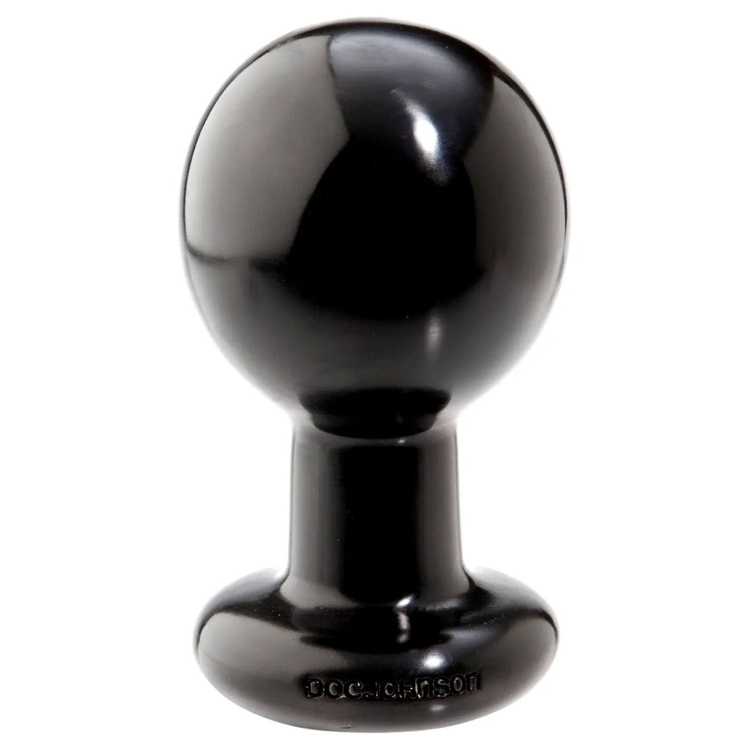 Doc Johnson The Classic okrúhly análny plug (čierny) L Doc Johnson The Classic okrúhly análny plug (čierny) L