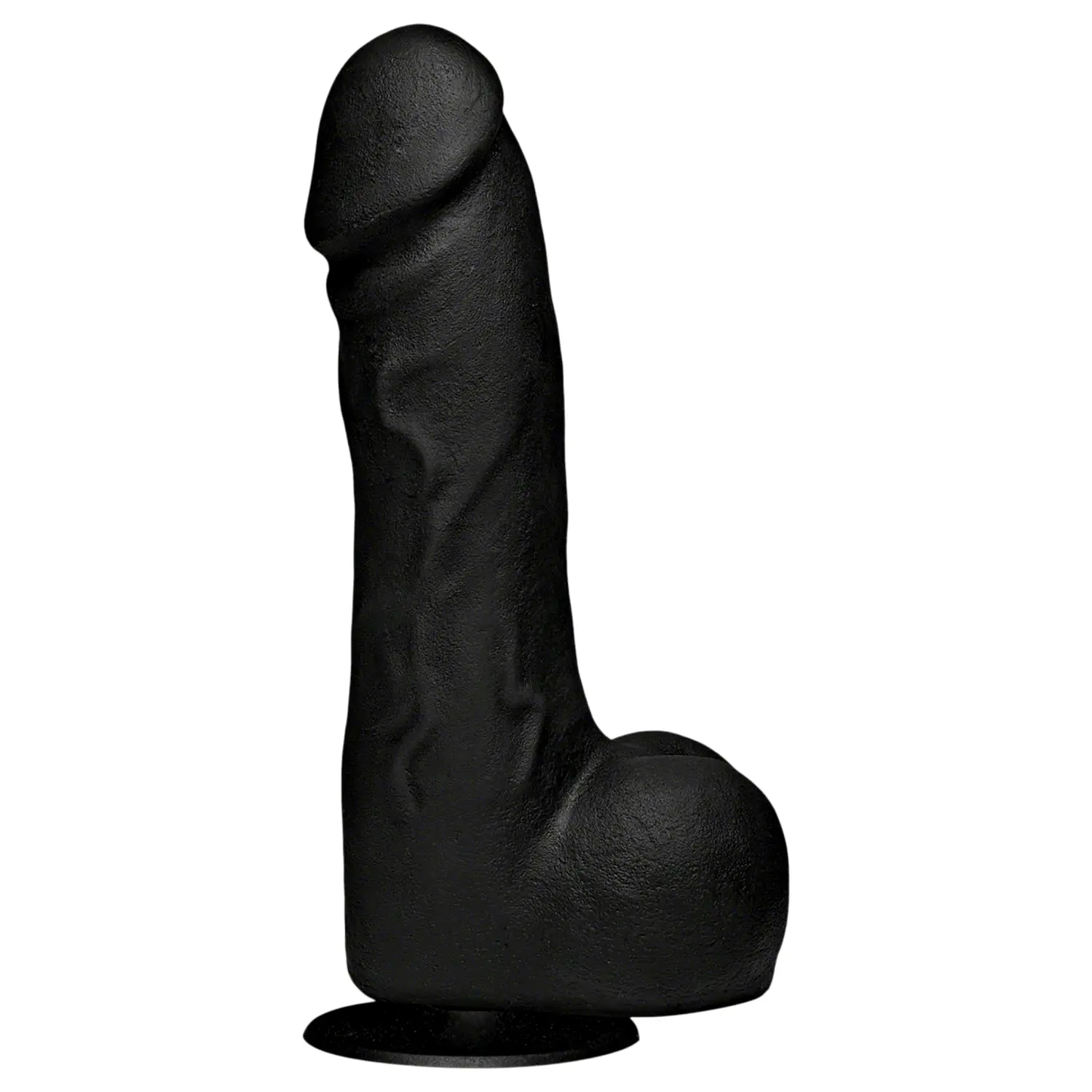 Doc Johnson The Perfect Cock realistické dildo (čierne) 19 cm Doc Johnson The Perfect Cock realistické dildo (čierne) 19 cm