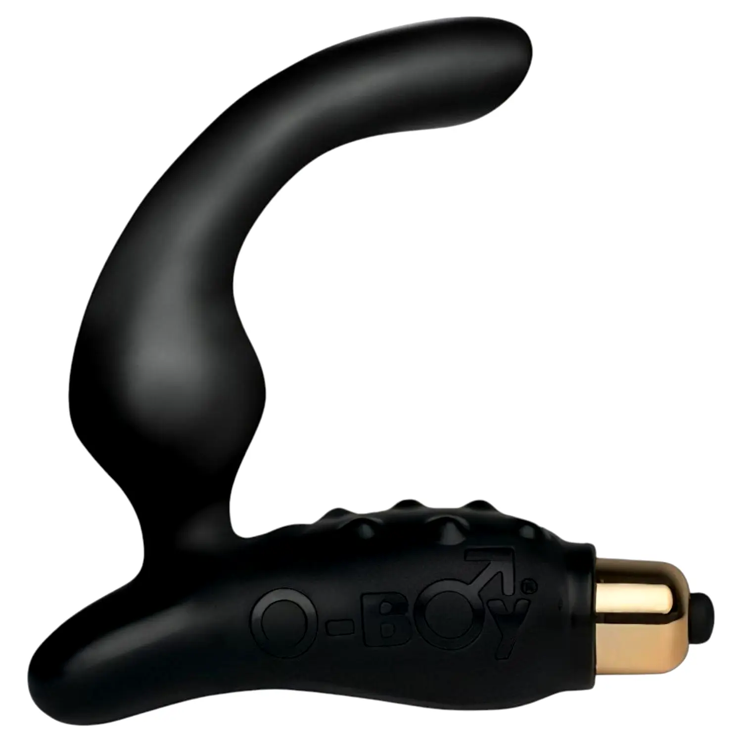 O Boy - vibračný masážny prístroj na prostatu (čierny) - 10 cm O Boy - vibračný masážny prístroj na prostatu (čierny) - 10 cm