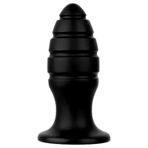 BUTTR Aftershock obrovský análny plug (čierny) 23 cm
