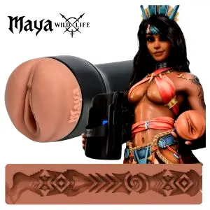 Kiiroo FeelMaya realistická vagína masturbátor (telovej farby)