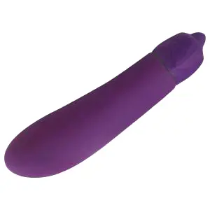 Vibrátor pre ženy - silikónový - fialový