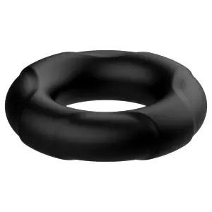 Cirkl - silikónový krúžok na penis (čierny) - 22 mm