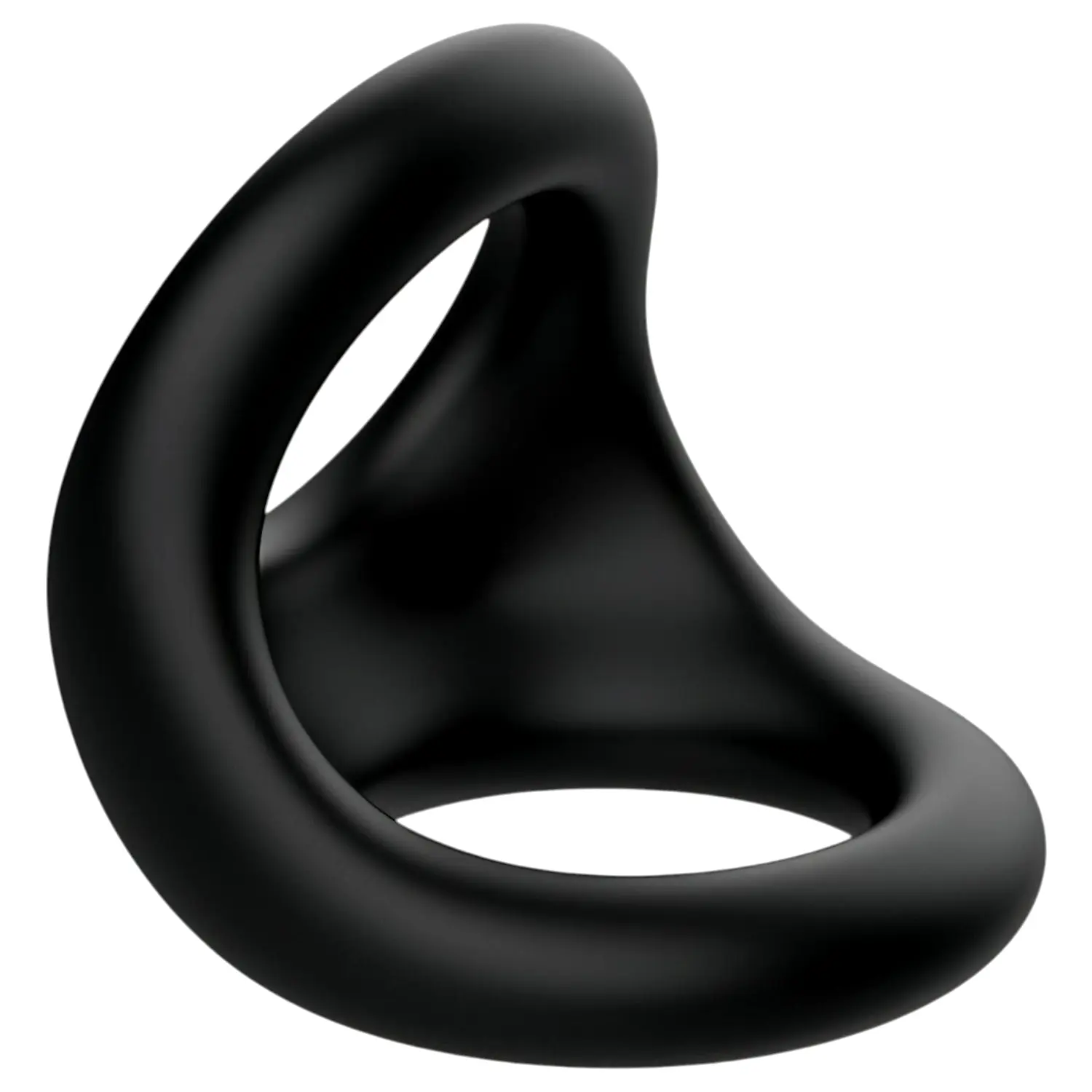 Taur - tvarovaný krúžok na penis a semenníky (čierny) Taur - tvarovaný krúžok na penis a semenníky (čierny)