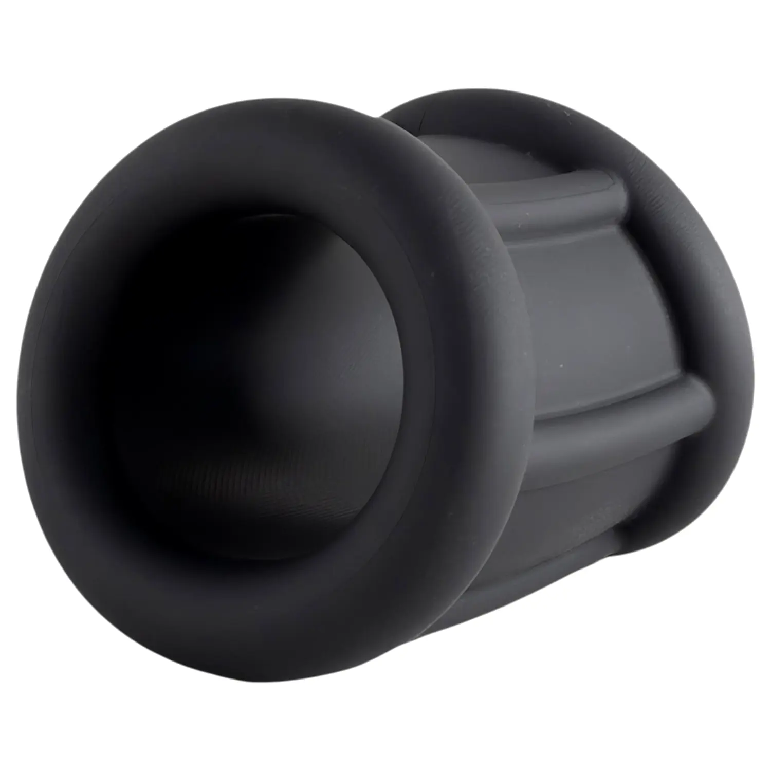 Cocktura - vrúbkovaný silikónový erekčný krúžok (čierny) - 30 mm Cocktura - vrúbkovaný silikónový erekčný krúžok (čierny) - 30 mm
