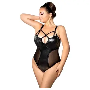 063 - čierne body (XL-2XL)