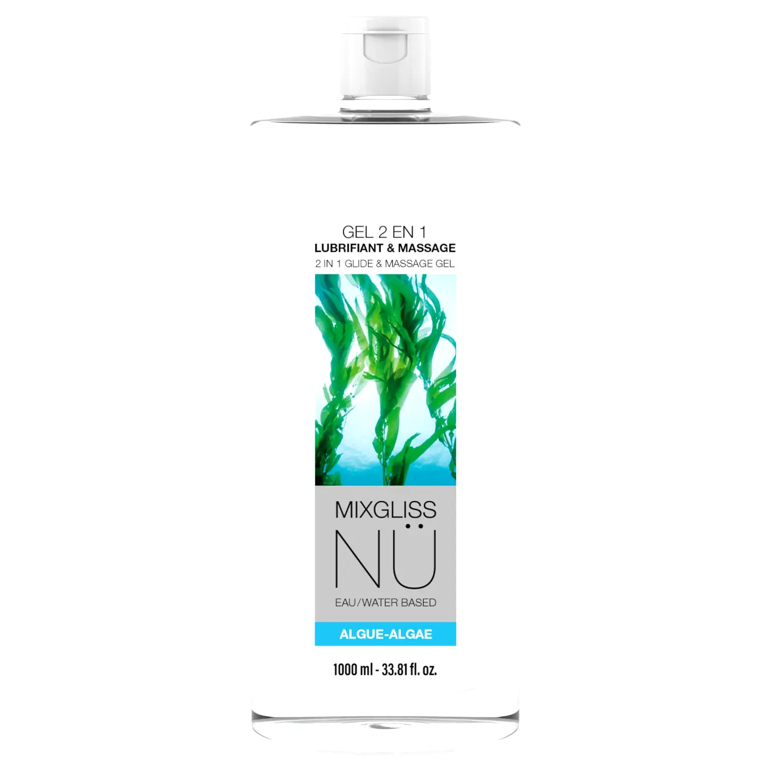 Mixgliss Nu Alga nuru masážny gél a lubrikant (1000 ml) Mixgliss Nu Alga nuru masážny gél a lubrikant (1000 ml)