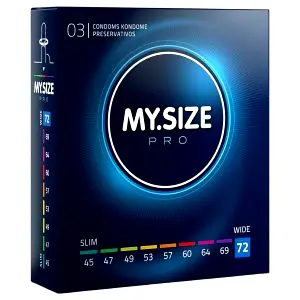 My.Size PRO kondóm na mieru 72 mm (3 ks)
