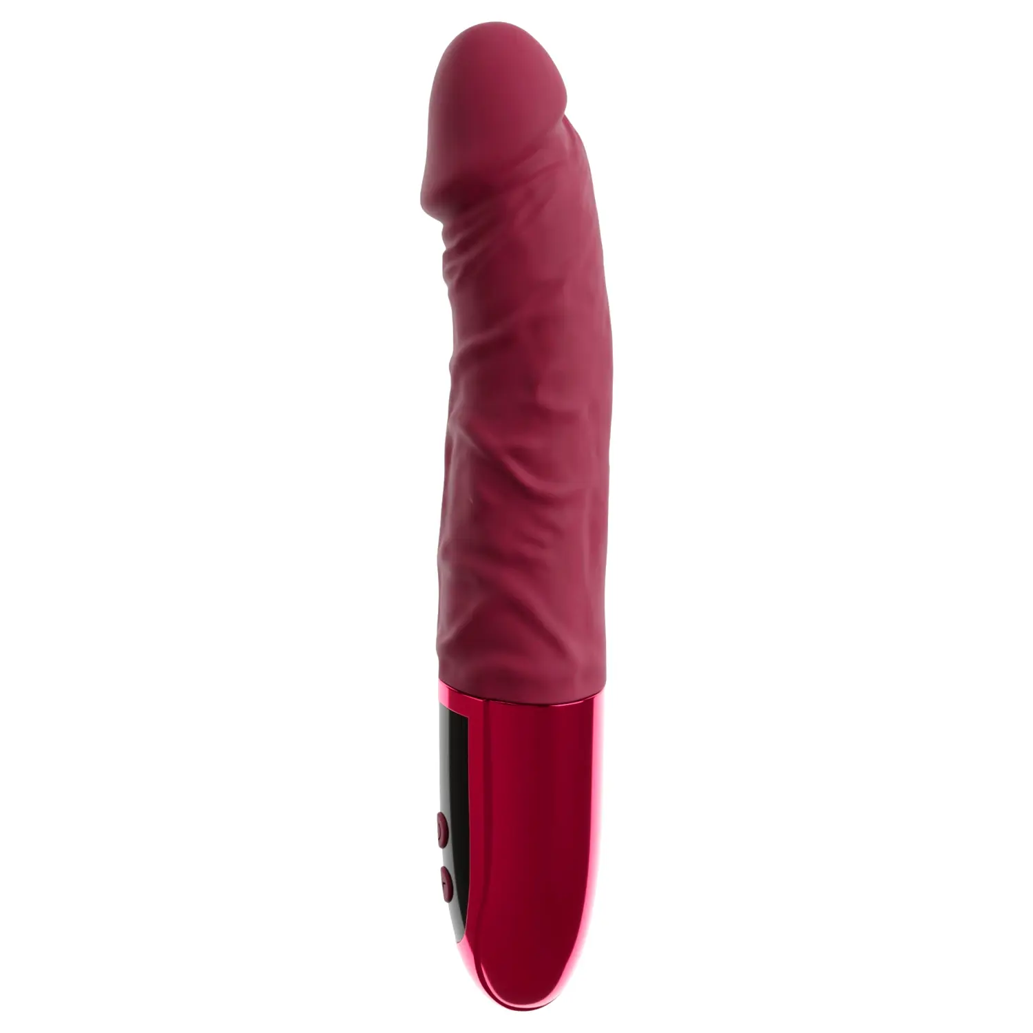Beau Coeur Varelo realistický silikónový vibrátor na batériu (červený) Beau Coeur Varelo realistický silikónový vibrátor na batériu (červený)