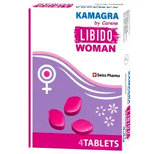 Kamagra by Carene Libido Woman výživový doplnok v tabletách pre ženy 4 ks