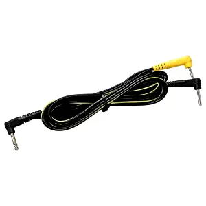 DG-LAB elektródový kábel s pravouhlými kolíkmi 2 mm (čierny)
