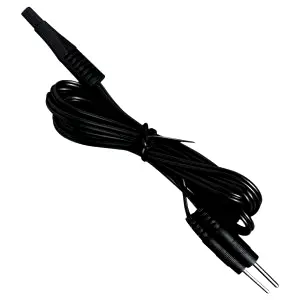 DG-LAB 2 mm predlžovací a rozbočovací kábel k elektródam (čierny)