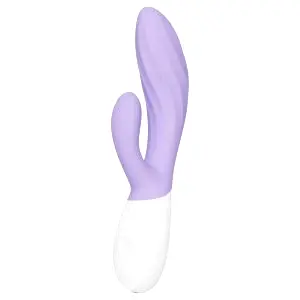 LELO INA Twist párový vibrátor na bod G s ramenom na stimuláciu klitorisu (fialový)
