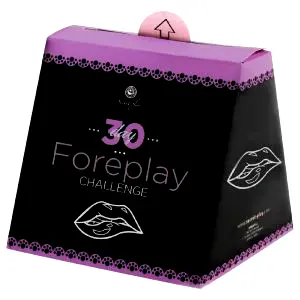Secret Play 30 Day Foreplay Challenge kartová hra výzva predohry (angličtina