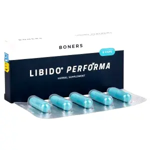Libido Performa - výživový doplnok v kapsulách pre mužov (5 ks)