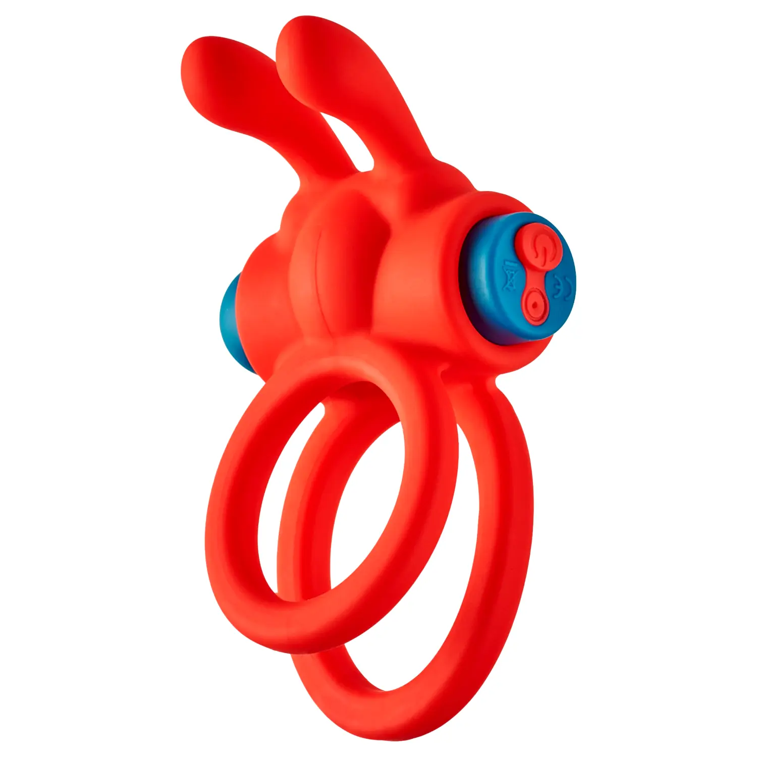 Dreamtoys Love Signal - vibračný erekčný krúžok (červený) Dreamtoys Love Signal - vibračný erekčný krúžok (červený)