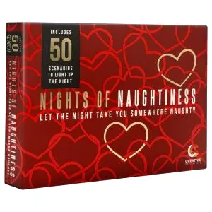 FIFTY NIGHTS OF NAUGHTINESS - erotická spoločenská hra - v angličtine