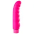 Vlnitý vibrátor (ružový) – 16 cm