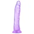 Jellies – želatínové dildo s prísavkou (fialové)
