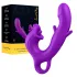 Erospace  jazykový stimulátor klitorisu a kývací vibrátor na bod G (fialový)