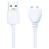Pleasure Charge Pantyrebel magnetický USB nabíjací kábel (biely)