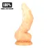Au! Golden Alien Invader – silikónové fantazijné dildo (zlaté)